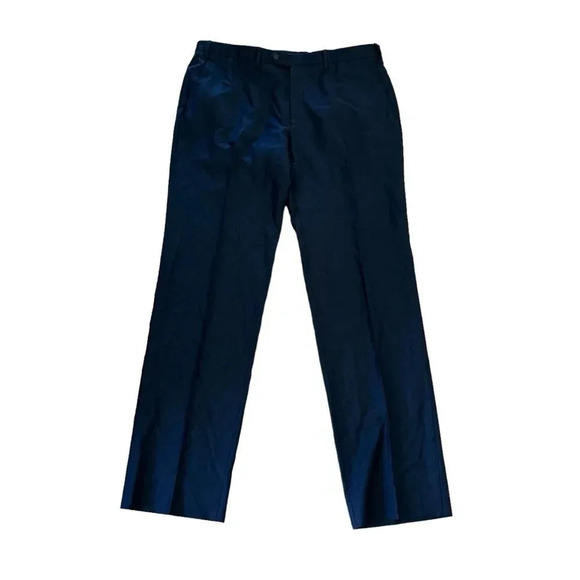 Giorgio Armani Black Virgin Wool Dress Pants Trousers Made in Italy - Picture 1 of 11